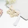 Retro Metal Bookmark Tassel Pendant Butterfly Book Clip Pagination Mark Stationery Student Gift Free Shipping ZC3466