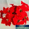 Dekoratif Çiçekler Çelenk Yapay Buket Simülasyonu Bir Magenta Kırmızı Yangın Asplaz Ev Düğün Dekorasyonu Dekorasyon Kapalı Gift1 Fabrika Fiyat Uzmanı