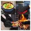 ホットバーベキューグリル調理手袋極端な耐熱オーブン溶接高品質キッチンバーベキューグローブ
