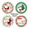 Fengrise 500st julklistermärken Merry Decor for Home Candy Bag Navidad Ornament Xmas Gift Year Y201020