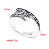 Anneaux de mariage jeu Dark Souls bague couleur argent qualité supérieure métal mode Simple homme et femme bijoux accessoires cadeaux