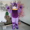 2021 Хэллоуин фиолетовые коровы талисмана костюм мультфильма молочные коровы аниме тема персонаж рождественские карнавальные вечеринки модные костюмы для взрослых