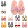 Rabatt Winter Fell Hausschuhe für Frauen Gelb Rosa Weiß Grau Schnee Gleitet Innen Haus Mode Outdoor Mädchen Damen Pelzigen Slipper weiche Bequeme Schuhe