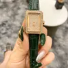 Popular Casual Top Brand Quartz Wrist Watch For Women Girl Crystal Retangle Style Leather Welts Cha422436