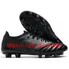 MORELIA NEO III 3 Beta FG heren voetbalschoenen outdoor schoenplaatjes Voetbalschoenen Core Zwart Rood scarpe da calcio