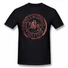 Templar T-shirt riddare tätningssymbol T Grafisk 100% bomull Tee Men Kortärmad Classic Cute Tshirt 210629