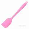 Petit grattoir tout-en-un en silicone, grattoir à crème, outils de cuisson de gâteaux, outils de cuisine, 200 pièces T500460