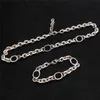 Luxus Emaille Kette Armband Halskette Set Frauen Designer Brief Halsketten Stahl Siegel Armbänder Schmuck Mit Geschenk Box