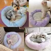 Pet Cat Cachorrinha Cama Quente Dog House Saco de Dormir Macio Pet Almofada Cachorro Cachorrinho Canil Mat Cobertor com Colchão Removível Petshop Products 210924