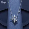 Thayaオリジナルデザインブランドビンテージアクセサリーネックレス45cmメッキペンダントネックレスクリスタル用女性のファインジュエリーギフト210721