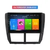 Android 10 16g 9 "2 Din Güverte Az Araba DVD Oynatıcı Subaru Forester 2008-2012 için GPS Navigator