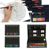 75pcs color matita disegno set artista pittura schizzi color matita arte studenti libro disegno cancelleria pittura forniture