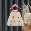 Summer Newborn Baby Girls Dress for 1 year Toddler Girl Baby Clothing Sleeveless Princess Birthday Party Dresses Infant Vestidos Q0716