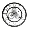 Wall Clocks Industrial Style Vintage Clock European Steam Punk Gear Decoration For Home Decor Drop Feb20
