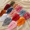 Gorros cómodos y transpirables de algodón para niños, gorros anudados hechos a mano para recién nacidos, gorros para bebés, accesorios para el cabello, regalo para niños