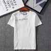 Polo firmata T-shirt da uomo T-shirt a maniche corte estiva con stampa a lettera con cerniera da donna Hot 9 T-shirt traspiranti