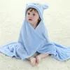 Disegni Modello animale con cappuccio Mantello Accappatoio per bambini / Asciugamano per bambini dei cartoni animati / Personaggio Accappatoio per bambini / Asciugamano da bagno Y200429