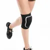 Armbåge knä kuddar hög elastisk andningsbar sport knäpad kvinnor dans knäböjande yoga övning anti-fall stag support