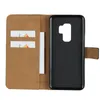 Prawdziwy prawdziwy prawdziwy skórzany portfel futerały na iPhone 13 12 11 XR XS Max X 8 7 6 SE Galaxy S20 Ultra Plus ID Karta kredytowa PC Flip Cover Men Book