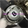Luksusowy Bests Wristwatches Top 40mm Chronograph 371446 White Dial Cond.79350 Automatyczne 316L Sapphire Mirror Mens Zegarki Skórzany Pasek
