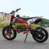 49 cc Mini Moto 2 Temps Montagne Essence Scooter ATV tout-terrain Superbike Garçon Fille Petit Buggy Moto Vélos Enfants Cadeau D'anniversaire Racing MOTObike Dirt Pit Bike