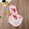 Pudcoco meisje jurk ons ​​bloem kinderen baby meisje zomerjurk backless party pageant jurk sundress 1-6Y Q0716