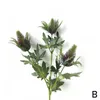 Flores decorativas grinaldas 2021 simulação de pano de seda eryngium planta planta planta planta planta criativa vendas artificiais para casamento a x5