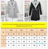 2022 Fashion Womens Outerwear Wools Parkas Fashion Jacket Psychic Elements Overcoat Kvinna Casual Kvinnor Kläder 9-Färg