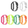 Byte TPU Clear Watch Bands Strap och Case för Xiaomi Mi Band 4 Band3 50pcs / Lot