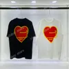 22ss Designers Tee top T-shirt da donna da uomo Love print cloth Uomo Paris Fashion T-shirt manica corta luxurys Tshirt bianco nero M-2XL