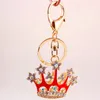 Bling Bling couronne de cristal Porte-clés Sac à main Porte-clés de voiture Sac mignon Pendentif Porte-clés Porte-clés Petits cadeaux