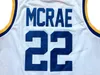 Ship from us Butch McRae #22 Western University Basketball Jersey Men's Stitched White S-3XL High Quality