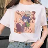 Demon Slayer Camiseta Mulheres Gráfico Streetwear Camisetas Kimetsu Não Yaiba Roupas Japonês Feminino Anime T-shirt Top Tees X0527