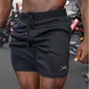 Mężczyźni siłownie Fitness Luźne Szorty Bodybuilding Joggers Lato Quick-Suche Fajne Spodnie Krótkie Spodnie Męskie Dorywczo Plażowe Spodnie dresowe marki 210713