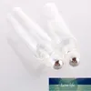 Wholesale 10ML Travel Transparent Glass Roll on Perfume Bottle For Essential Oils Empty Cosmetic Vial With Steel Beads