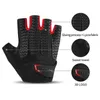 ROCKBROS Pro Bike Radfahren Handschuhe Halb Finger GEL Pad Stoßfest Herren Frauen Frühling Sommer Sport Nicht-slip Handschuhe Guantes ciclismo H1022