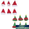 6 sztuk Lollipop Christmas Hat Small Mini Candy Santa Claus Cap Decoration Party