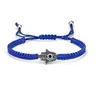 Blauer böser Blick Charm geflochtene Seilketten Armbänder für Frauen Männer Schildkröte Elefant Hamsa Hand Charm rote Schnur Teil Geschenk Schmuck