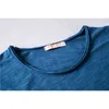 3 PZ/SET Estate 100% Cotone O-Collo T-shirt Da Uomo Soild 10 Colori Mens Magliette Casual Manica Corta Maschile Supera i t 210629