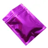 ドライフルーツのための収納バッグ/ロットバッグ光沢のある紫色のアルミホイルのヒートシールのリサイクル可能なジッパーの包装