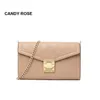 Candy Rose2021 envelope shoulder bag embossed chain classic Dionysian light luxury niche171p