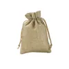 burlap drawstring bags