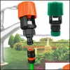 散水用品パティオ、芝生の家庭用ガーデンウェイリング装置1pcクイックコネクタタップアダプタ園のホースパイプミキサーキッチン機器F