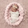 12 Colors Newborn Wool Braid Wrap Stretchy Wrap Baby Scarf Newborn Photo Props Blanket Photography Props Soft Baby Blanket 210317