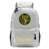 Sac à dos cobra kai scolaire adolescents garçons filles sacs sacs à dos student039 voyage de la mode back pack nylon schoolbag3939238