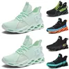 Mode Högkvalitativa män Running Skor Andningsbara Trainers Wolf Grays Tour Yellow Teals Triple Black Khaki Green Light Brown Bronze Mens Outdoor Sports Sneakers