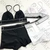 Designer di biancheria intima femminile Brivoni da bagno per lettere per lettere di bikini per lettere da bagno per esterni da bagno diviso due colori226t