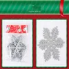 Snowflake Decorations Hanging Snowflake Christmas Tree Decorations for Home Weddding party 6 styele Christmas Decorations GGB2403