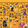 Naklejki ścienne Halloween Dekoracja Naklejki Okno Przylega Szklane naklejki Kids Room Party Supplies