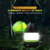 Lanterns Multifunctional Table Lamp 3 In 1 LED Tent Camping Emergency Light Home USB Rechargeable Portable Lanterns convenient